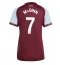Aston Villa John McGinn #7 Thuis tenue Dames 2025-26 Korte Mouwen