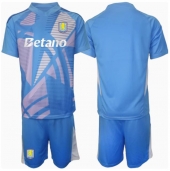 Aston Villa Keeper Derde tenue Kids 2024-25 Korte Mouwen (+ broek)