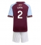 Aston Villa Matty Cash #2 Thuis tenue Kids 2025-26 Korte Mouwen (+ broek)