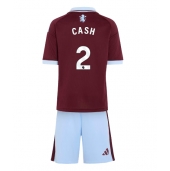 Aston Villa Matty Cash #2 Thuis tenue Kids 2026-27 Korte Mouwen (+ broek)