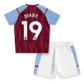 Aston Villa Moussa Diaby #19 Thuis tenue Kids 2023-24 Korte Mouwen (+ broek)
