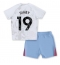 Aston Villa Moussa Diaby #19 Uit tenue Kids 2023-24 Korte Mouwen (+ broek)