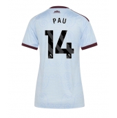 Aston Villa Pau Torres #14 Derde tenue Dames 2026-27 Korte Mouwen