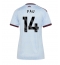 Aston Villa Pau Torres #14 Derde tenue Dames 2026-27 Korte Mouwen