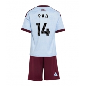 Aston Villa Pau Torres #14 Derde tenue Kids 2026-27 Korte Mouwen (+ broek)