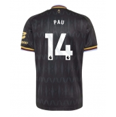Aston Villa Pau Torres #14 Uit tenue 2026-27 Korte Mouwen