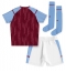 Aston Villa Thuis tenue Kids 2023-24 Korte Mouwen (+ broek)