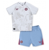 Aston Villa Uit tenue Kids 2023-24 Korte Mouwen (+ broek)