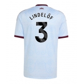 Aston Villa Victor Lindelof #3 Derde tenue 2026-27 Korte Mouwen