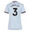 Aston Villa Victor Lindelof #3 Derde tenue Dames 2026-27 Korte Mouwen