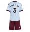 Aston Villa Victor Lindelof #3 Derde tenue Kids 2026-27 Korte Mouwen (+ broek)