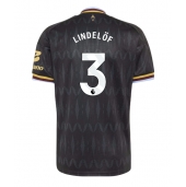 Aston Villa Victor Lindelof #3 Uit tenue 2026-27 Korte Mouwen