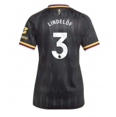 Aston Villa Victor Lindelof #3 Uit tenue Dames 2026-27 Korte Mouwen