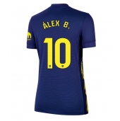 Atletico Madrid Alex Baena #10 Uit tenue Dames 2025-26 Korte Mouwen