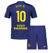 Atletico Madrid Alex Baena #10 Uit tenue Kids 2025-26 Korte Mouwen (+ broek)