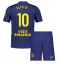 Atletico Madrid Alex Baena #10 Uit tenue Kids 2025-26 Korte Mouwen (+ broek)