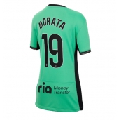 Atletico Madrid Alvaro Morata #19 Derde tenue Dames 2023-24 Korte Mouwen