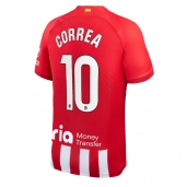 Atletico Madrid Angel Correa #10 Thuis tenue 2023-24 Korte Mouwen
