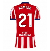 Atletico Madrid Cristian Romero #21 Thuis tenue Dames 2026-27 Korte Mouwen
