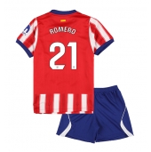 Atletico Madrid Cristian Romero #21 Thuis tenue Kids 2026-27 Korte Mouwen (+ broek)