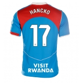 Atletico Madrid David Hancko #17 Derde tenue Dames 2025-26 Korte Mouwen