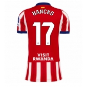 Atletico Madrid David Hancko #17 Thuis tenue Dames 2026-27 Korte Mouwen