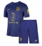 Atletico Madrid Giacomo Raspadori #22 Uit tenue Kids 2025-26 Korte Mouwen (+ broek)