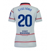 Atletico Madrid Giuliano Simeone #20 Derde tenue Dames 2026-27 Korte Mouwen