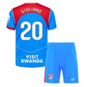 Atletico Madrid Giuliano Simeone #20 Derde tenue Kids 2025-26 Korte Mouwen (+ broek)