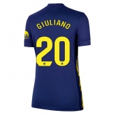 Atletico Madrid Giuliano Simeone #20 Uit tenue Dames 2025-26 Korte Mouwen