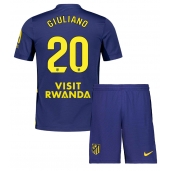 Atletico Madrid Giuliano Simeone #20 Uit tenue Kids 2025-26 Korte Mouwen (+ broek)