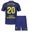 Atletico Madrid Giuliano Simeone #20 Uit tenue Kids 2025-26 Korte Mouwen (+ broek)