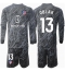 Atletico Madrid Jan Oblak #13 Keeper Thuis tenue Kids 2024-25 Lange Mouwen (+ broek)