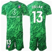 Atletico Madrid Jan Oblak #13 Keeper Uit tenue Kids 2024-25 Korte Mouwen (+ broek)