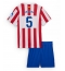 Atletico Madrid Johnny Cardoso #5 Thuis tenue Kids 2025-26 Korte Mouwen (+ broek)