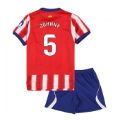 Atletico Madrid Johnny Cardoso #5 Thuis tenue Kids 2026-27 Korte Mouwen (+ broek)