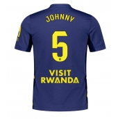 Atletico Madrid Johnny Cardoso #5 Uit tenue 2025-26 Korte Mouwen