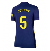 Atletico Madrid Johnny Cardoso #5 Uit tenue Dames 2025-26 Korte Mouwen
