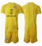 Atletico Madrid Keeper Derde tenue Kids 2024-25 Korte Mouwen (+ broek)