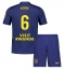 Atletico Madrid Koke #6 Uit tenue Kids 2025-26 Korte Mouwen (+ broek)