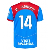 Atletico Madrid Marcos Llorente #14 Derde tenue 2025-26 Korte Mouwen