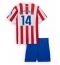 Atletico Madrid Marcos Llorente #14 Thuis tenue Kids 2025-26 Korte Mouwen (+ broek)