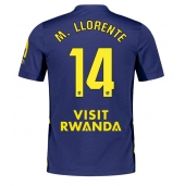 Atletico Madrid Marcos Llorente #14 Uit tenue 2025-26 Korte Mouwen