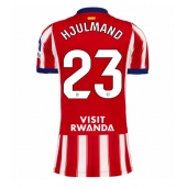 Atletico Madrid Morten Hjulmand #23 Thuis tenue Dames 2026-27 Korte Mouwen