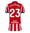 Atletico Madrid Morten Hjulmand #23 Thuis tenue Dames 2026-27 Korte Mouwen