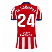 Atletico Madrid Robin Le Normand #24 Thuis tenue Dames 2026-27 Korte Mouwen