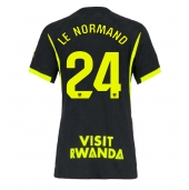 Atletico Madrid Robin Le Normand #24 Uit tenue Dames 2026-27 Korte Mouwen
