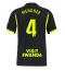 Atletico Madrid Rodrigo Mendoza #4 Uit tenue 2026-27 Korte Mouwen
