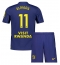 Atletico Madrid Thiago Almada #11 Uit tenue Kids 2025-26 Korte Mouwen (+ broek)