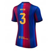 Barcelona Alejandro Balde #3 Thuis tenue Dames 2026-27 Korte Mouwen